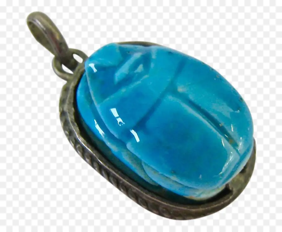 Scarab Biru，Liontin PNG