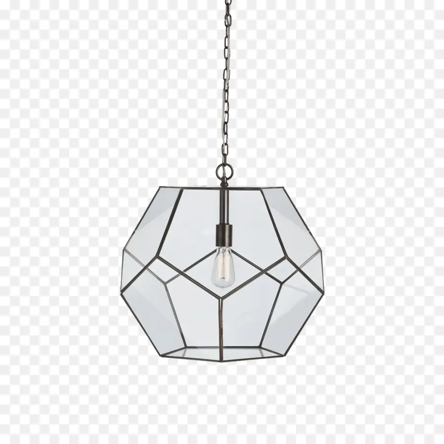 Lampu Liontin Geometris，Gantung PNG