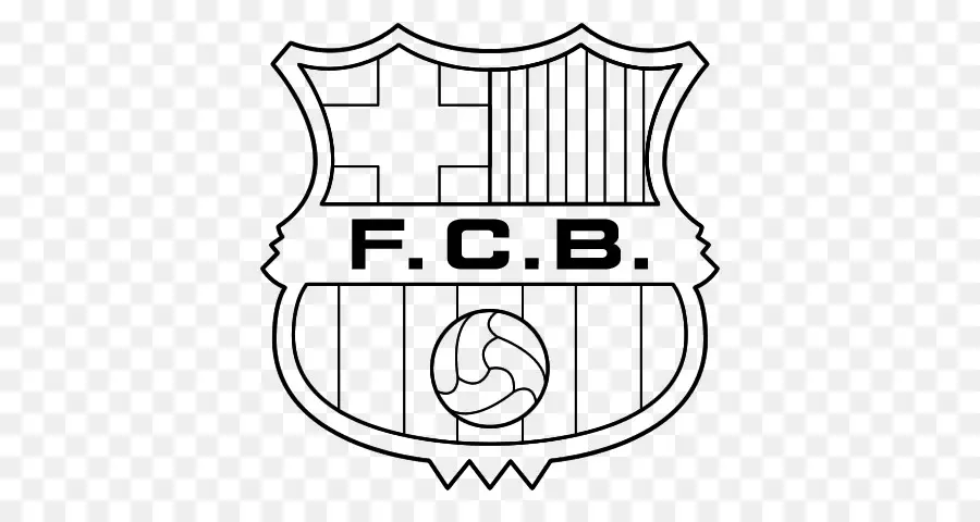 Fcb Logo，Sepak Bola PNG