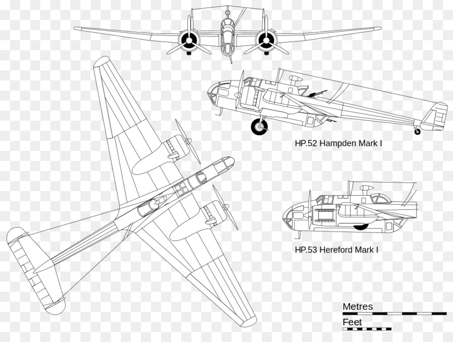 Handley Page Hampden，Handley Page Halifax PNG