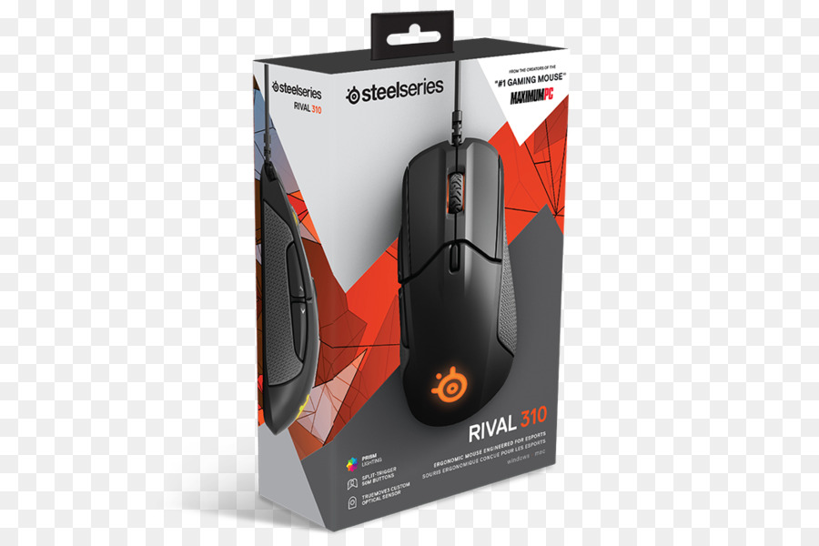 Mouse Komputer，Steelseries Rival 310 Ergonomis Mouse Gaming PNG