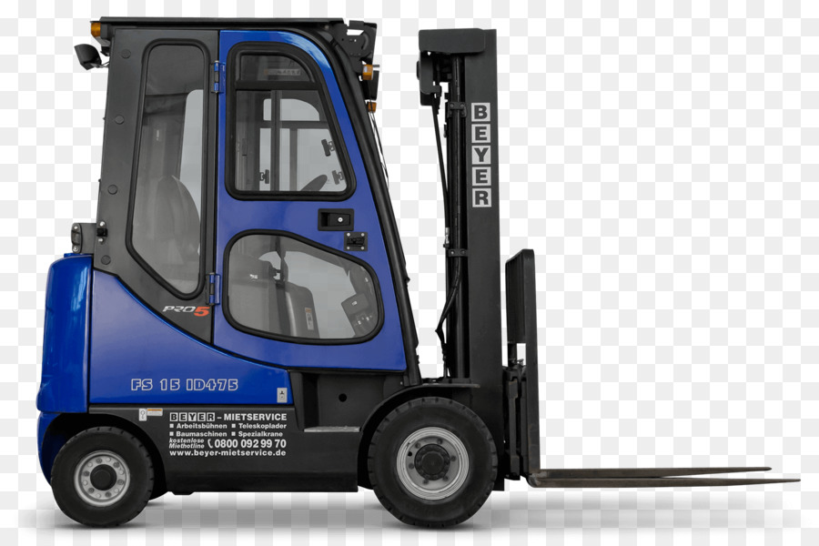 Forklift Biru，Industri PNG