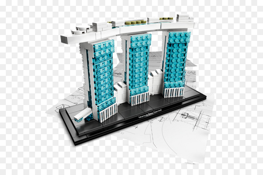 Marina Bay Sands，Lego Arsitektur PNG