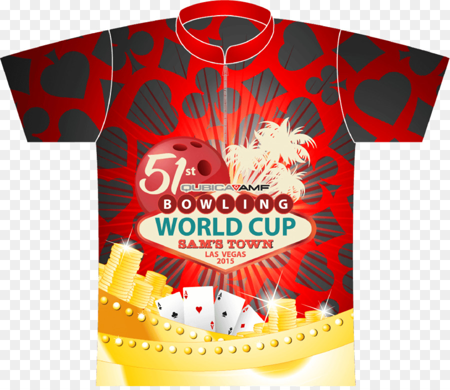 Tshirt，Qubicaamf Bowling Piala Dunia PNG