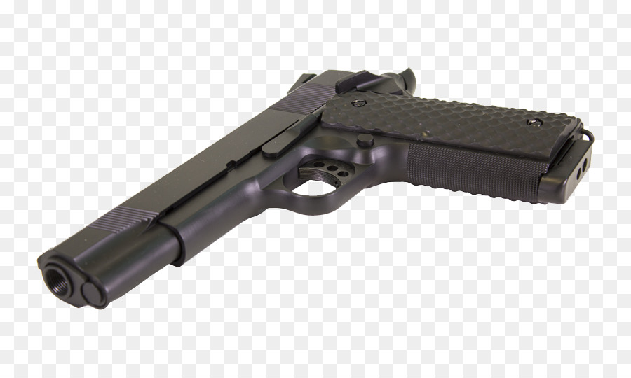 Pistol Hitam，Senjata Api PNG