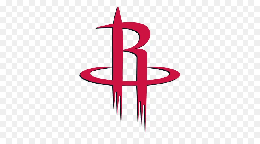 Logo Houston Rockets，Bola Basket PNG