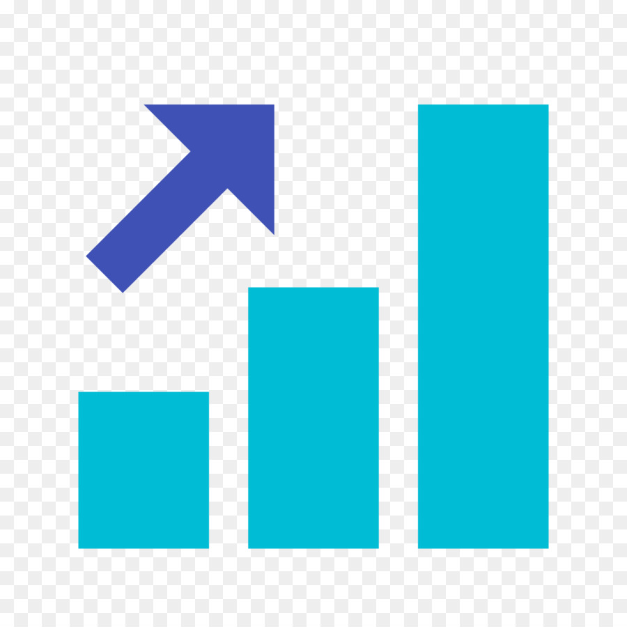 Panah Biru Ke Atas，Diagram Batang PNG