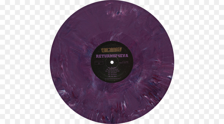 Rekaman Vinyl Ungu，Musik PNG