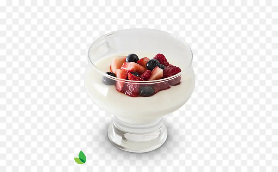 Yogurt Dengan Berry，Kaca PNG