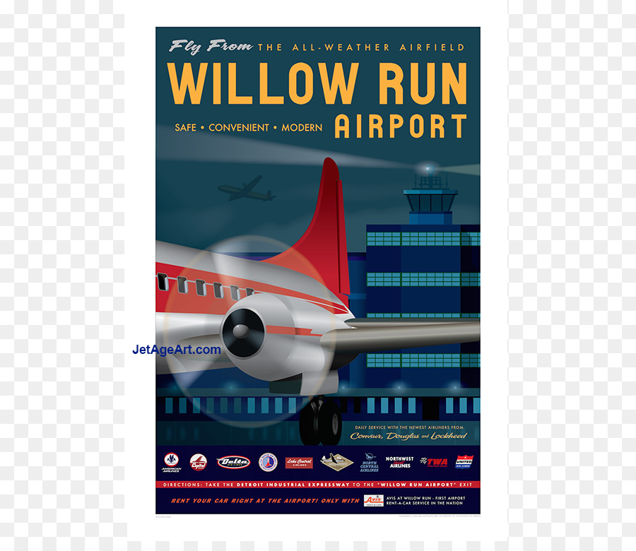 Willow Run Bandara，Pesawat Narrowbody PNG