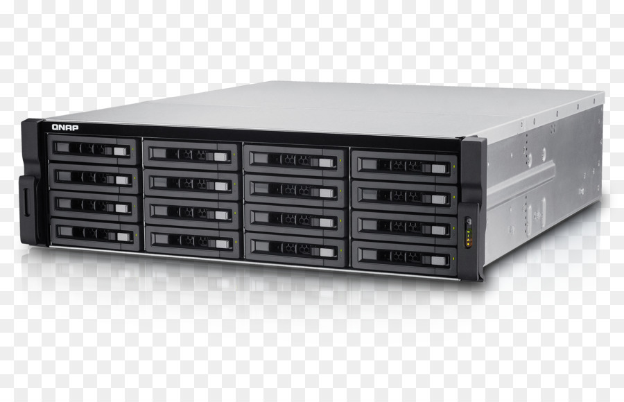 Qnap Tvsec1680usasrp 16bay Diskless Server Nas Sata 6gbs Sas 12gbs，Sistem Penyimpanan Jaringan PNG