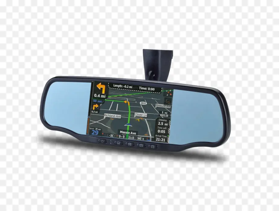 Kaca Spion Dengan Gps，Navigasi PNG