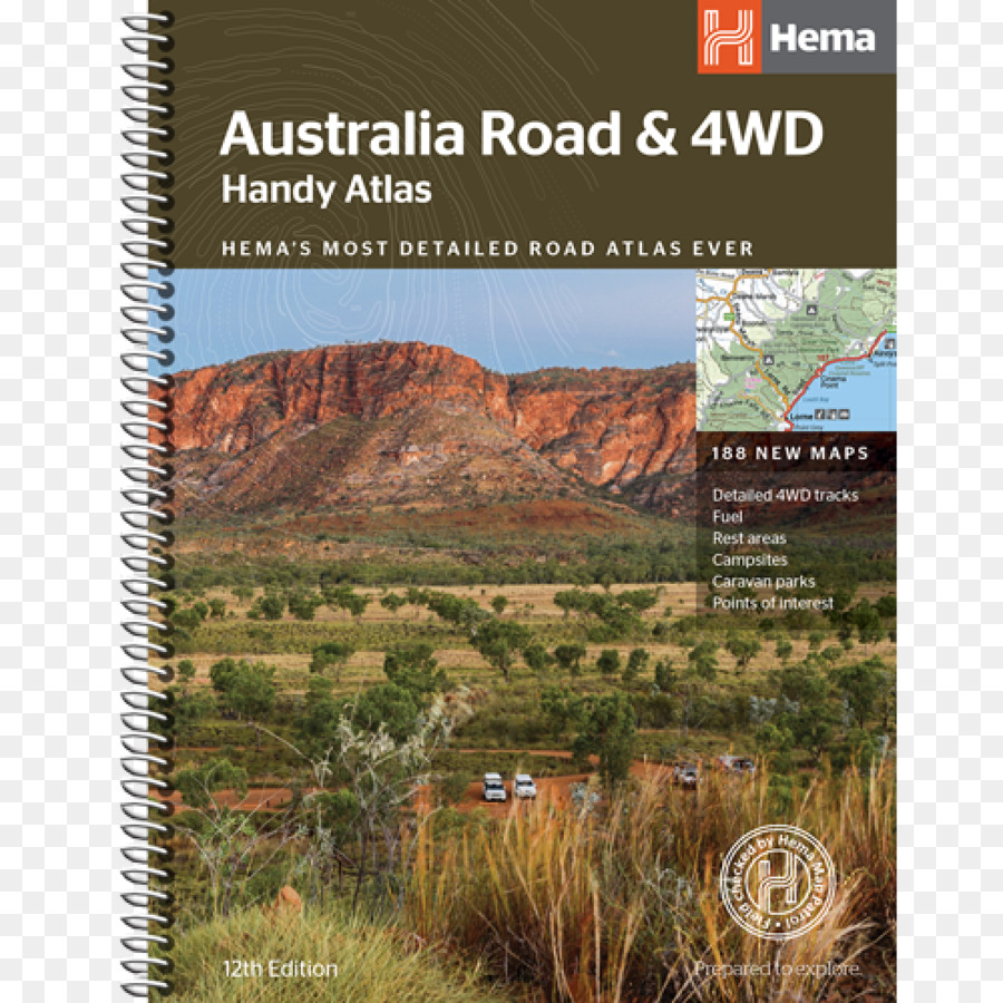 Australia Road 4wd Mudah Baca Atlas，Australia PNG