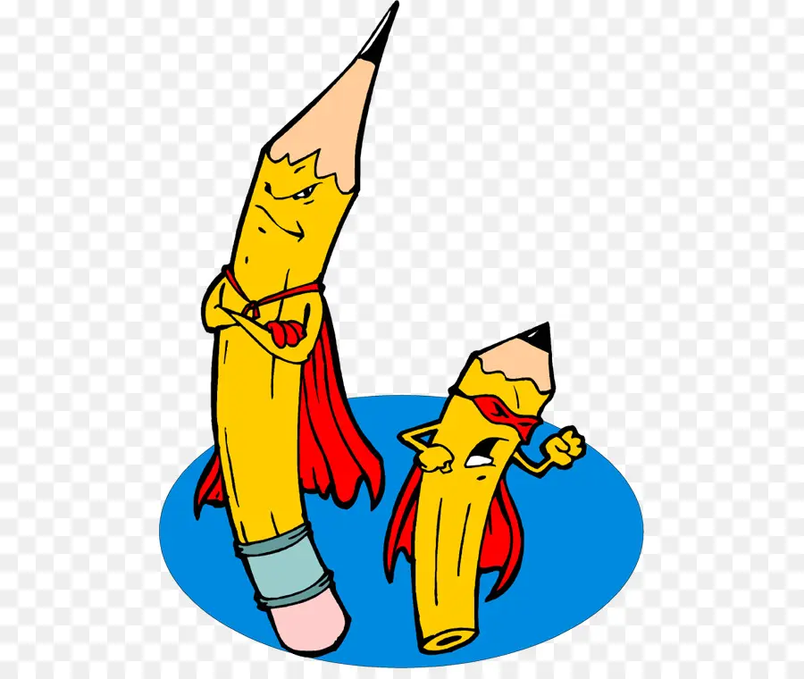 Pensil，Super Hero PNG