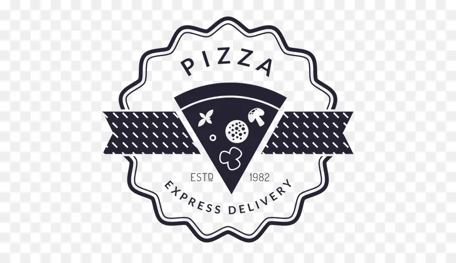 Logo Pizza，Pengiriman Ekspres PNG