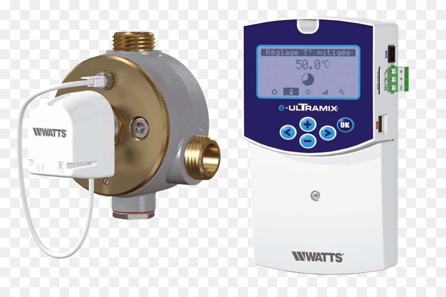 Elektronik，Katup Thermostatic Pencampuran PNG