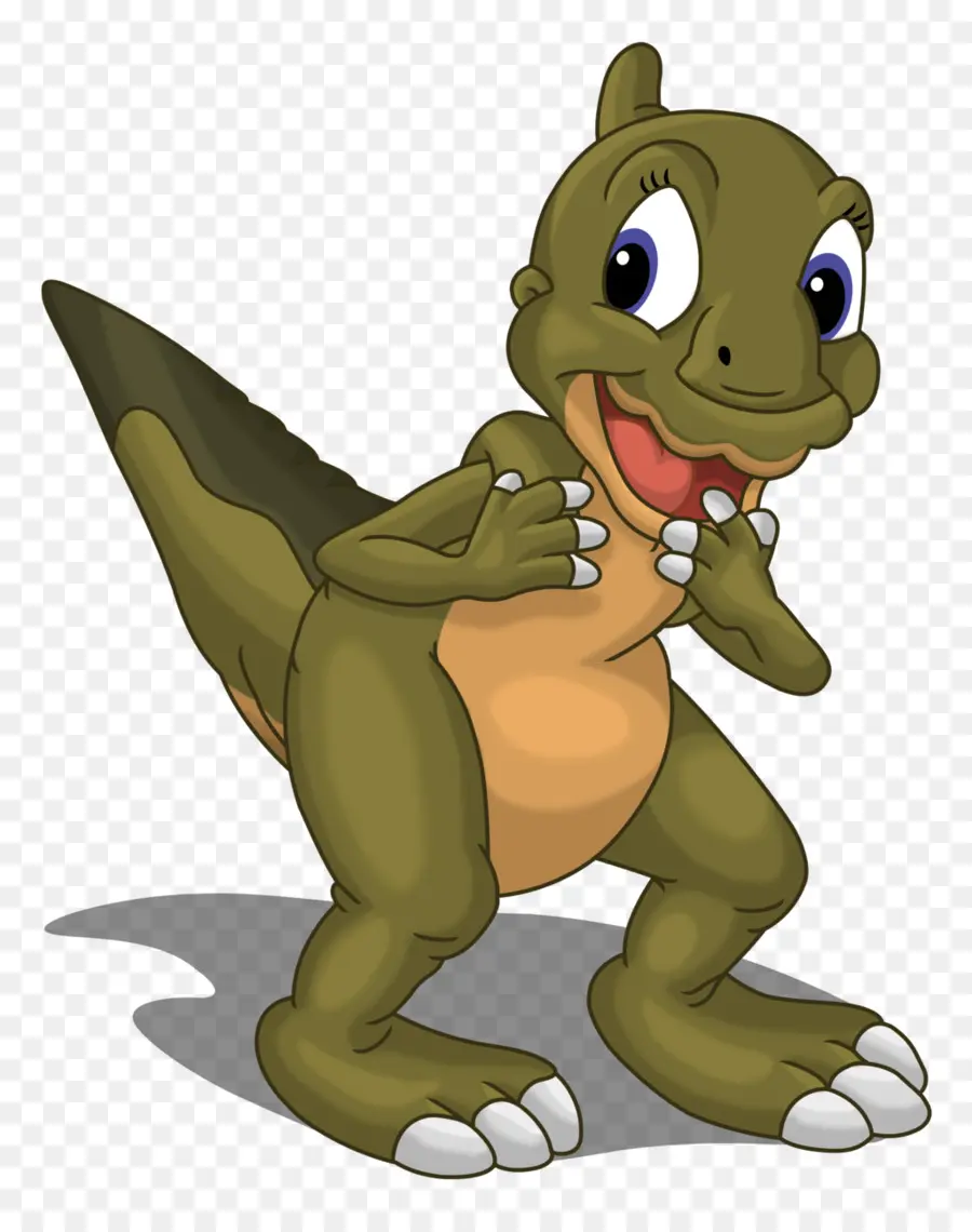 Dinosaurus Animasi，Kartun PNG