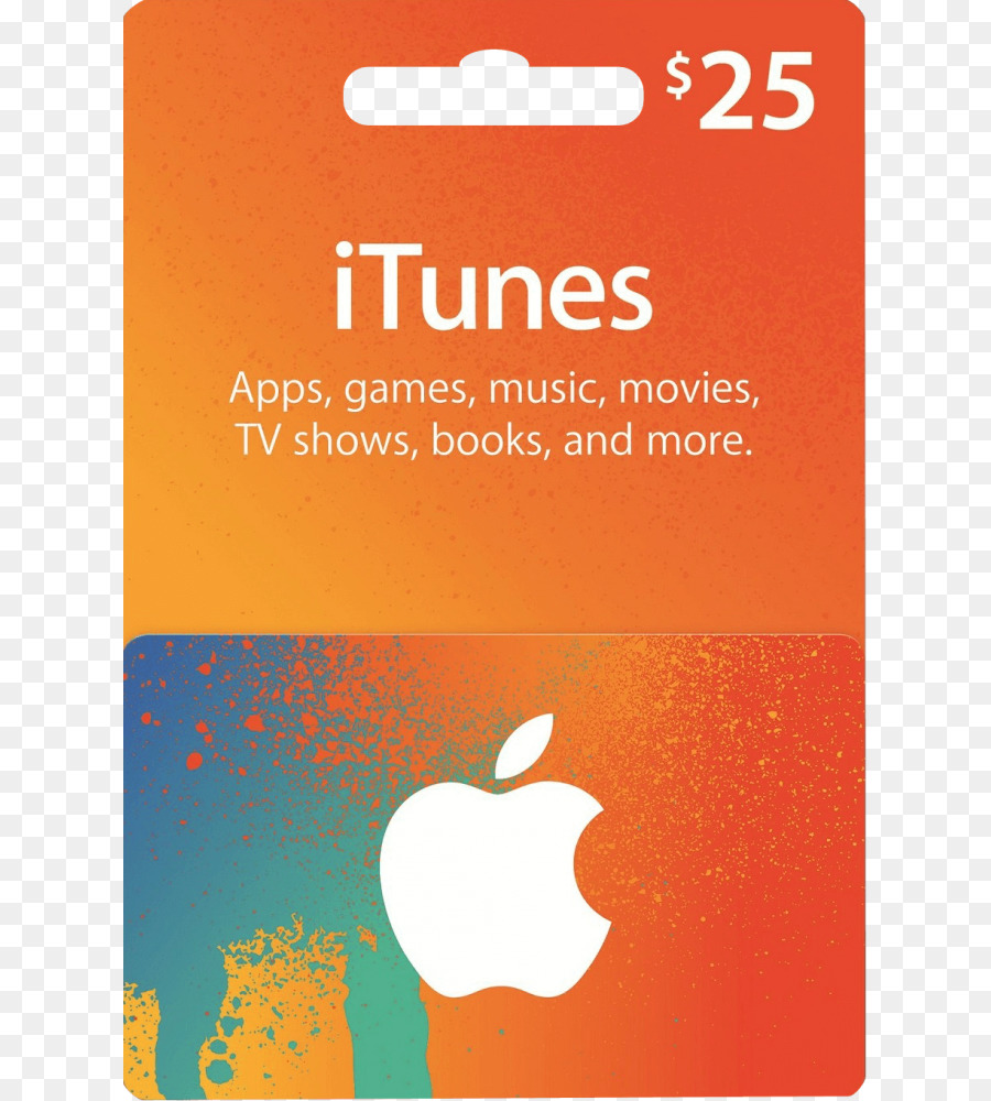 Kartu Hadiah Itunes，25 PNG