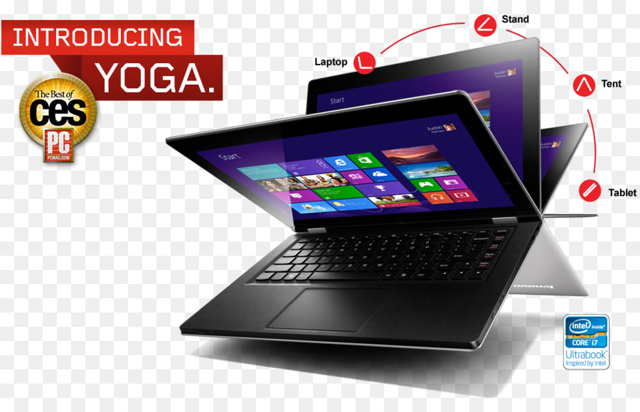 Lenovo Ideapad Yoga 13，Laptop PNG