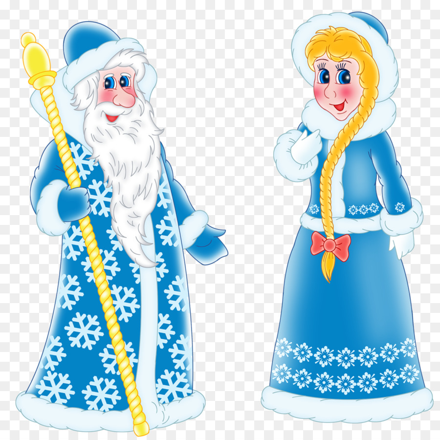 Ded Moroz，Snegurochka PNG