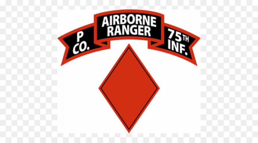 Tentara Amerika Serikat Airborne School，Resimen Ranger 75 PNG