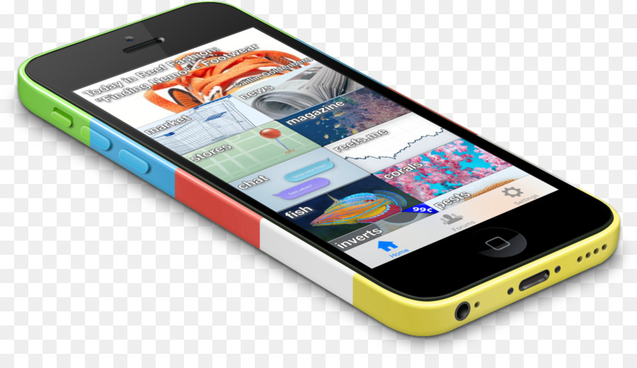 Iphone 5c，Maket PNG