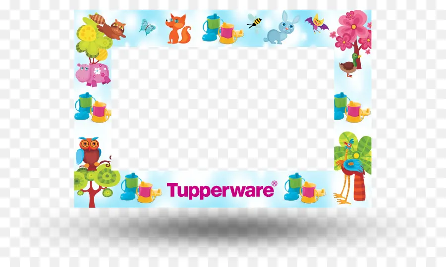 Bingkai Tupperware，Kartun PNG