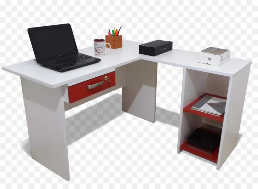 Meja Kantor，Laptop PNG