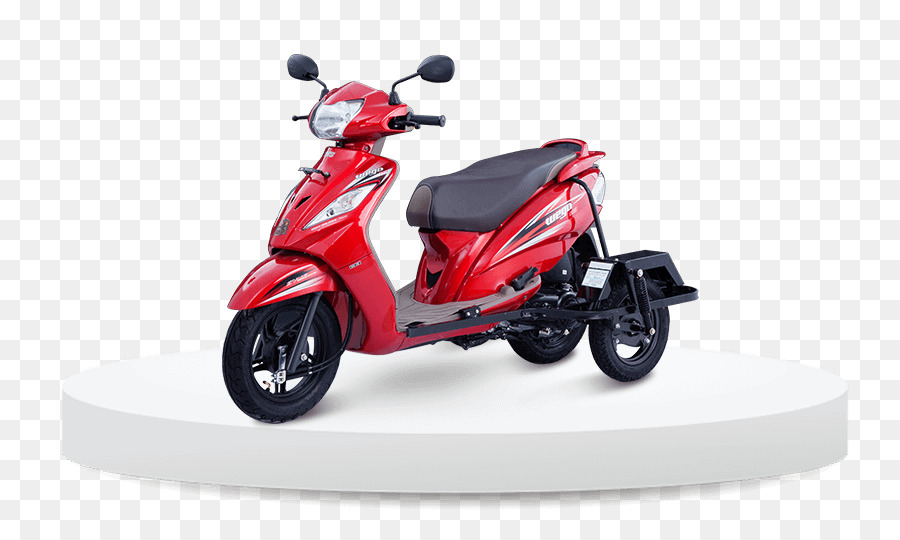 Skuter Merah，Sepeda Motor PNG