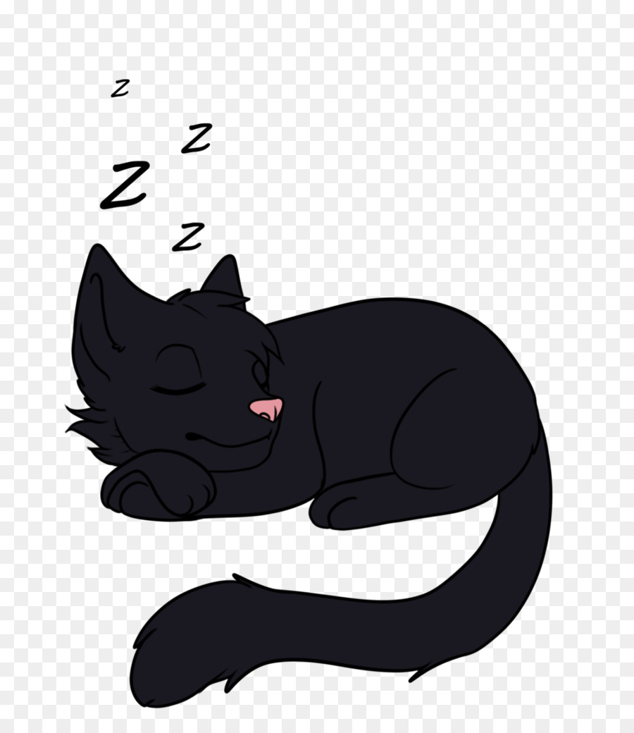 Download Gambar Kucing Tidur Kartun Vina Gambar