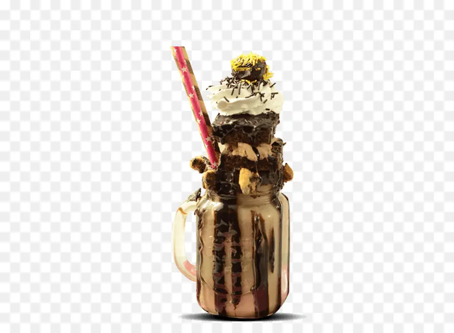 Milkshake Coklat，Hidangan Penutup PNG