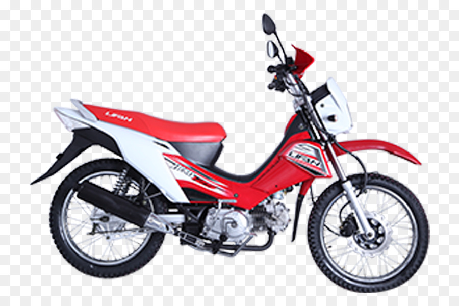 Sepeda Motor Merah，Roda PNG