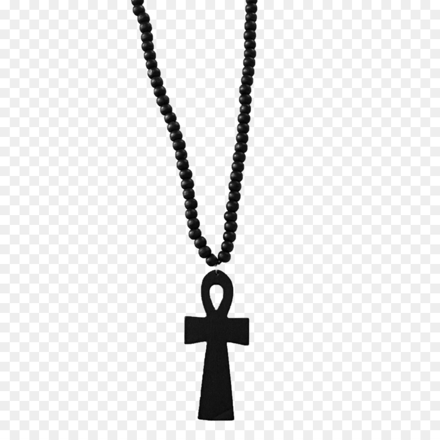 Kalung Ankh，Hitam PNG