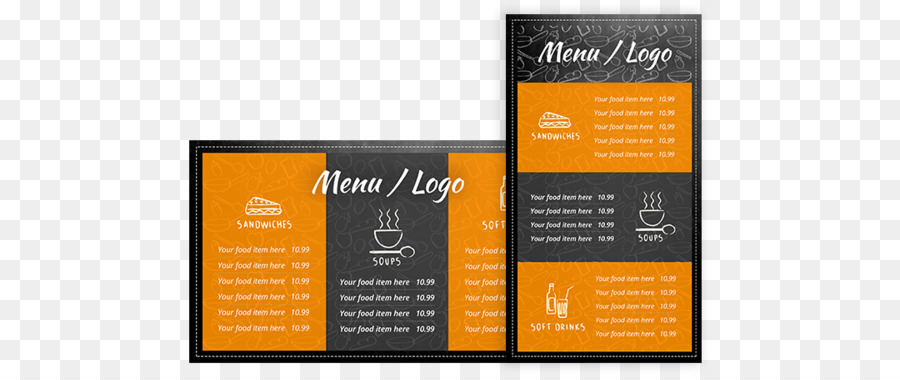 Desain Menu，Oranye PNG