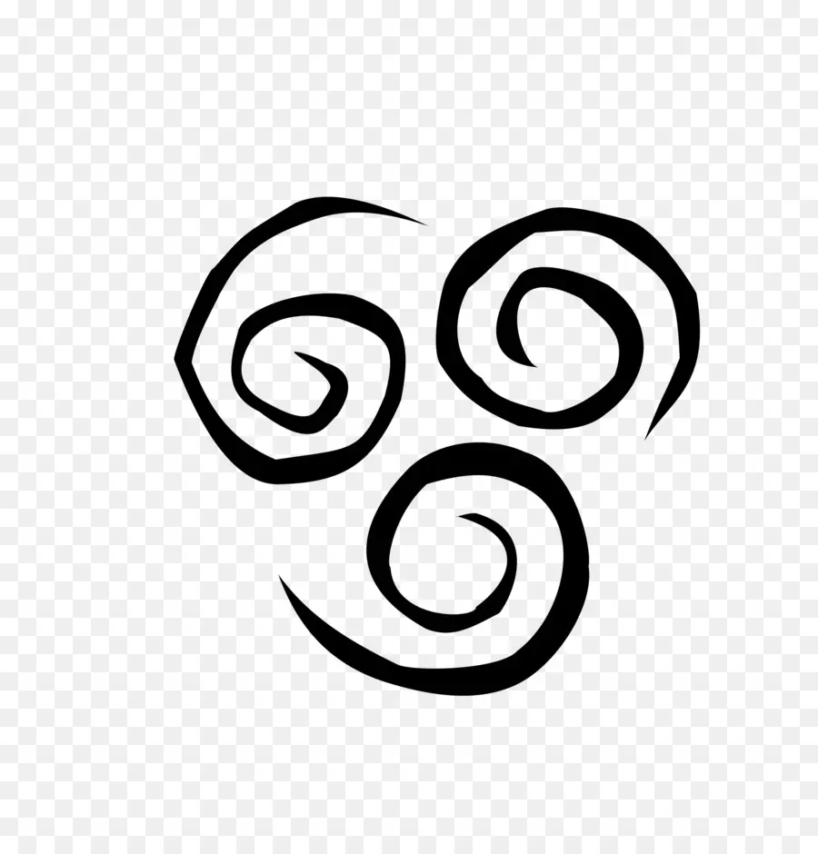 Spiral，Hitam PNG