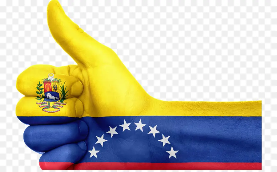 Bendera Venezuela，Diacungi Jempol PNG