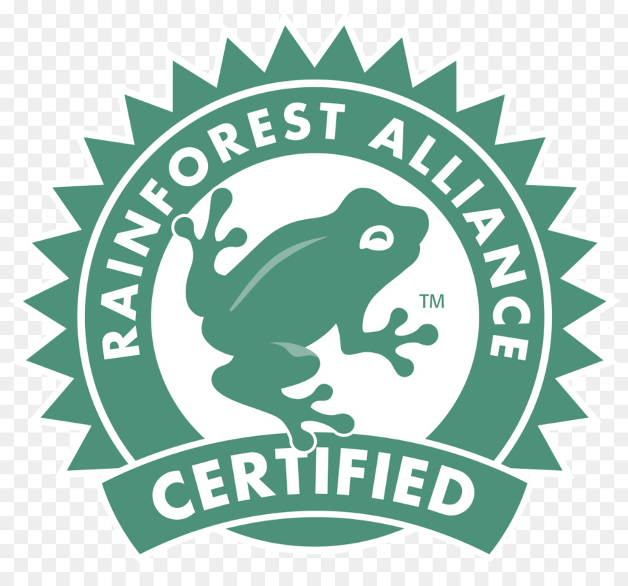 Bersertifikat Rainforest Alliance，Hijau PNG