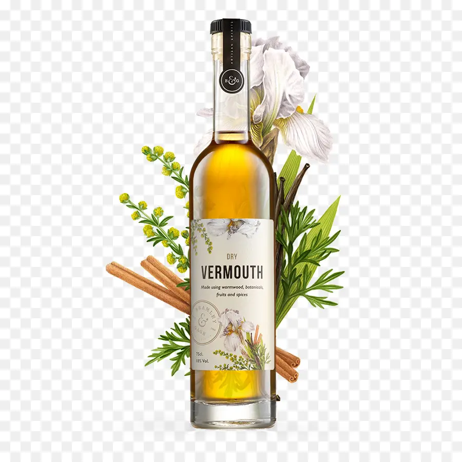 Botol Vermouth，Alkohol PNG