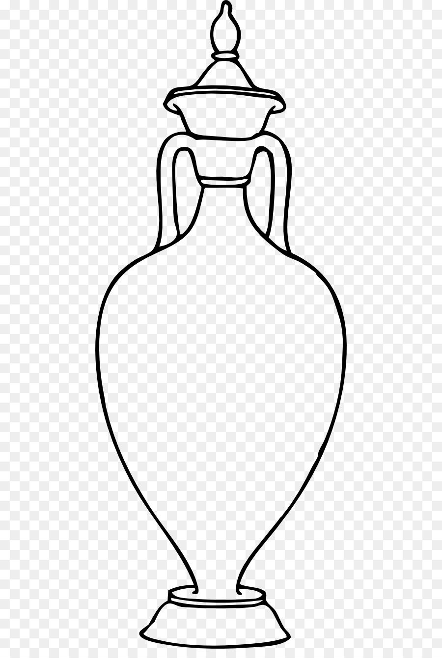 Yunani Kuno Buku Mewarnai Amphora gambar png