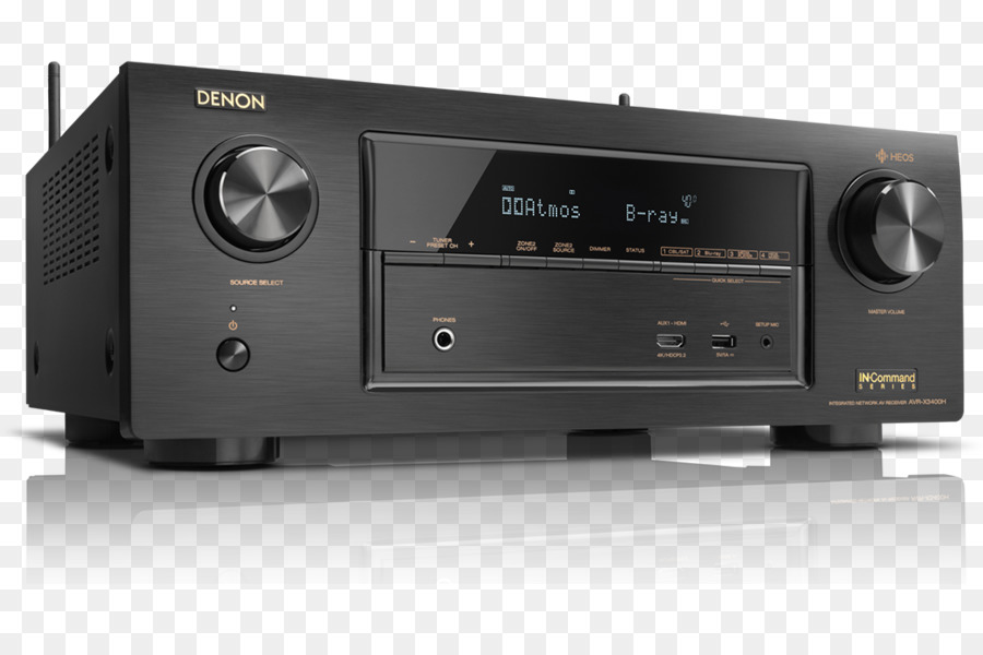 Av Receiver，Denon Avrx3400h 72 Saluran Av Receiver PNG