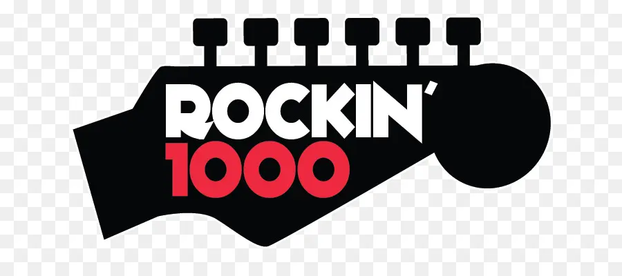 Logo 1000 Rockin，Musik PNG