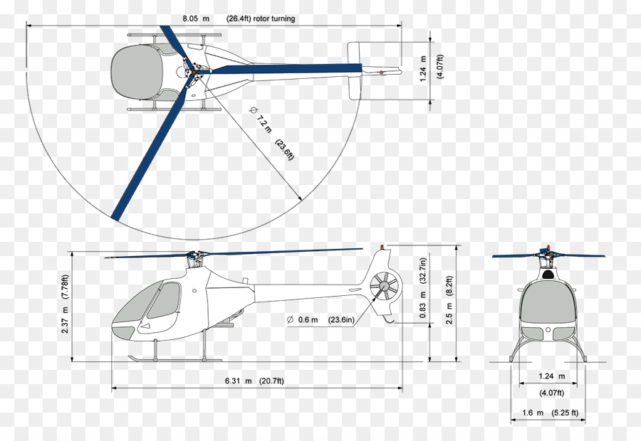 Cetak Biru Helikopter，Desain PNG