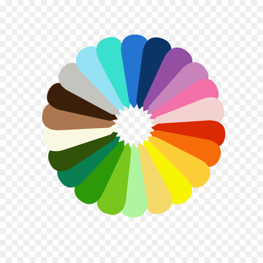 Palet Warna，Warna PNG