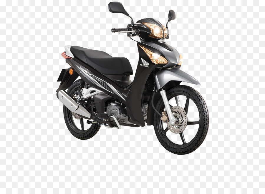 Sepeda Motor Merah Hitam，Skuter PNG