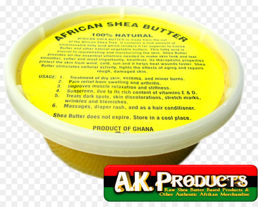 Taha 100 Alami African Shea Butter，Kosmetik PNG