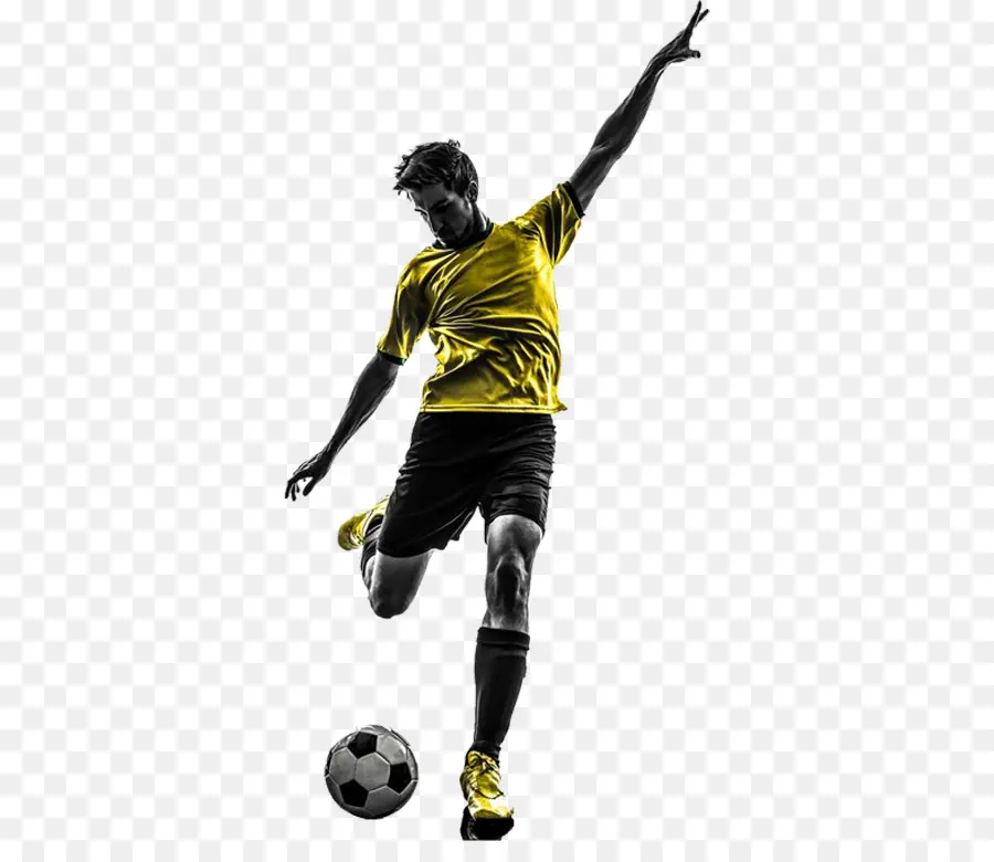 Pemain Sepak Bola，Kuning PNG