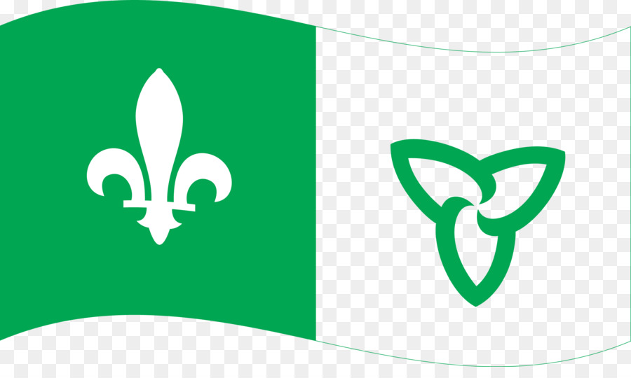 Ontario，Francoontarian Bendera PNG