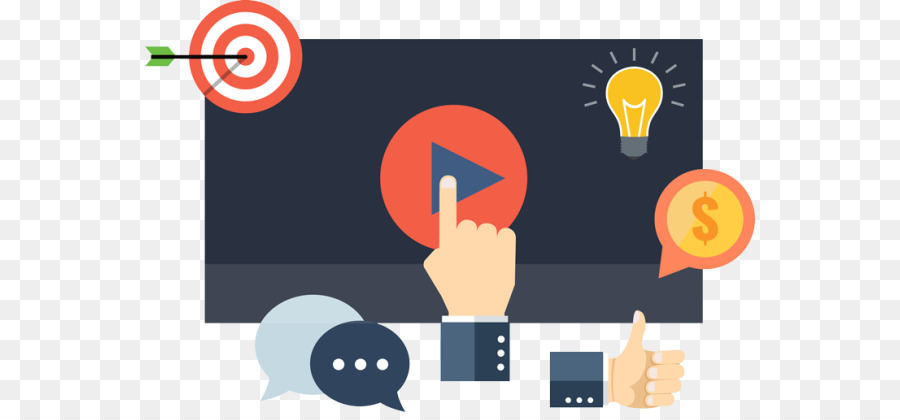 Pemasaran Digital，Video Sosial Pemasaran PNG