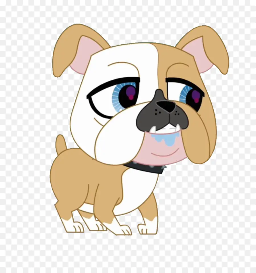 Kartun Bulldog，Anjing PNG