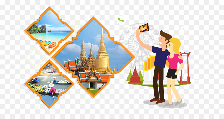 Thailand Perjalanan Pariwisata  gambar png